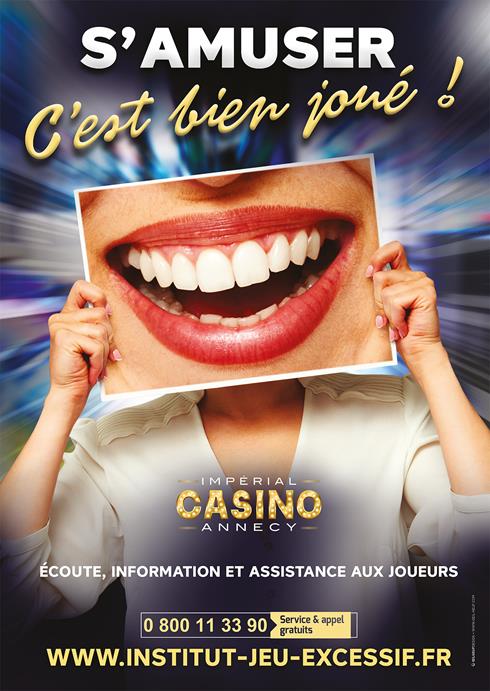 Prévention des Jeux au Casino Impérial d'Annecy