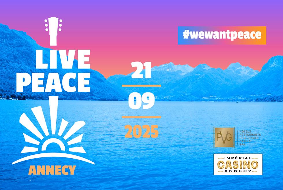 Live Peace Annecy, événement solidaire gratuit