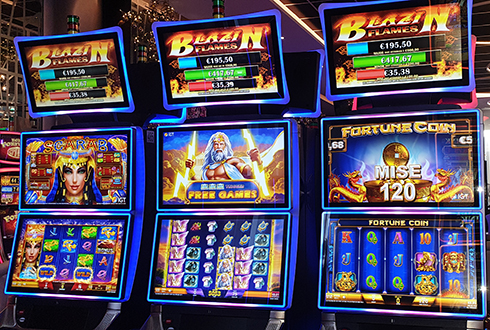 6 NOUVELLES MACHINES A SOUS "JACKPOT MYSTERY"
