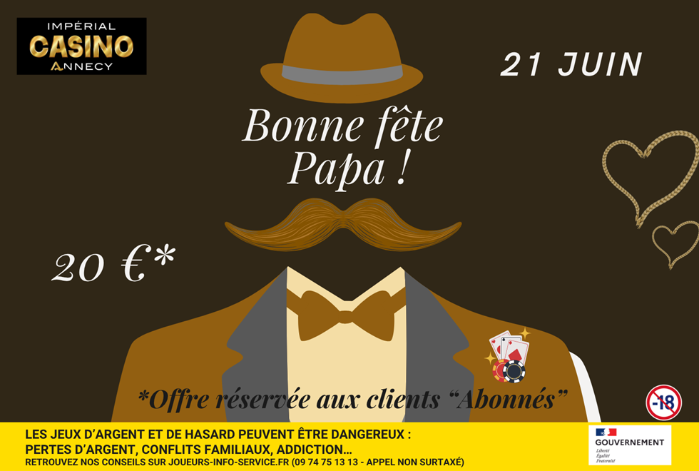 Le Casino fête les papas !